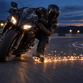 Motorradschuh-Funkenzubehör für Nachtfahrten