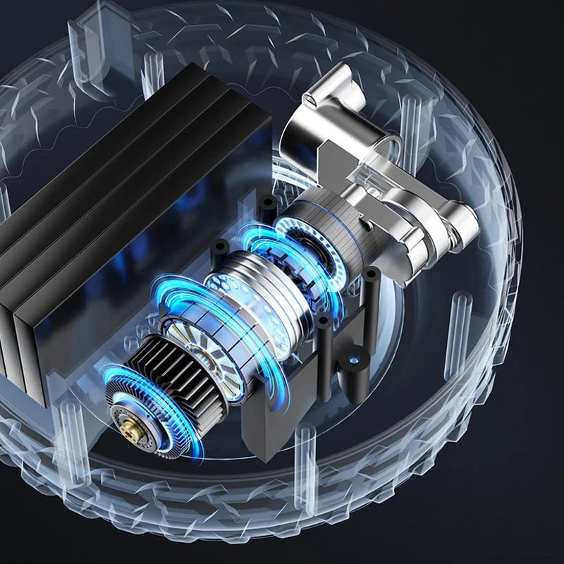4-in-1 Auto-Notfallhelfer mit Starthilfe & Reifenkompressor