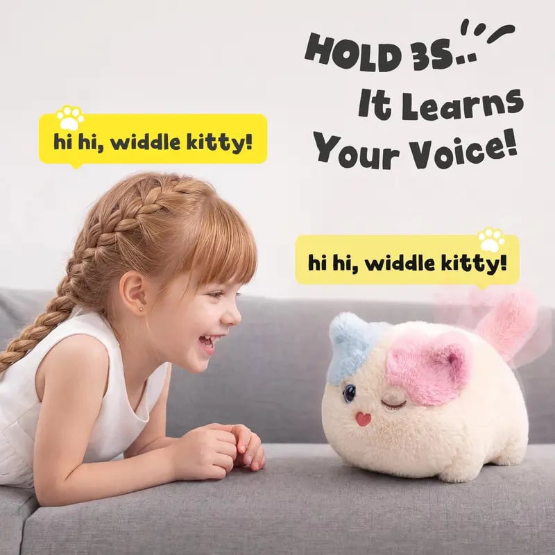 🐱 Interaktive Kuschelkatze – Der liebevolle Katzenfreund für Kinder & Katzenliebhaber