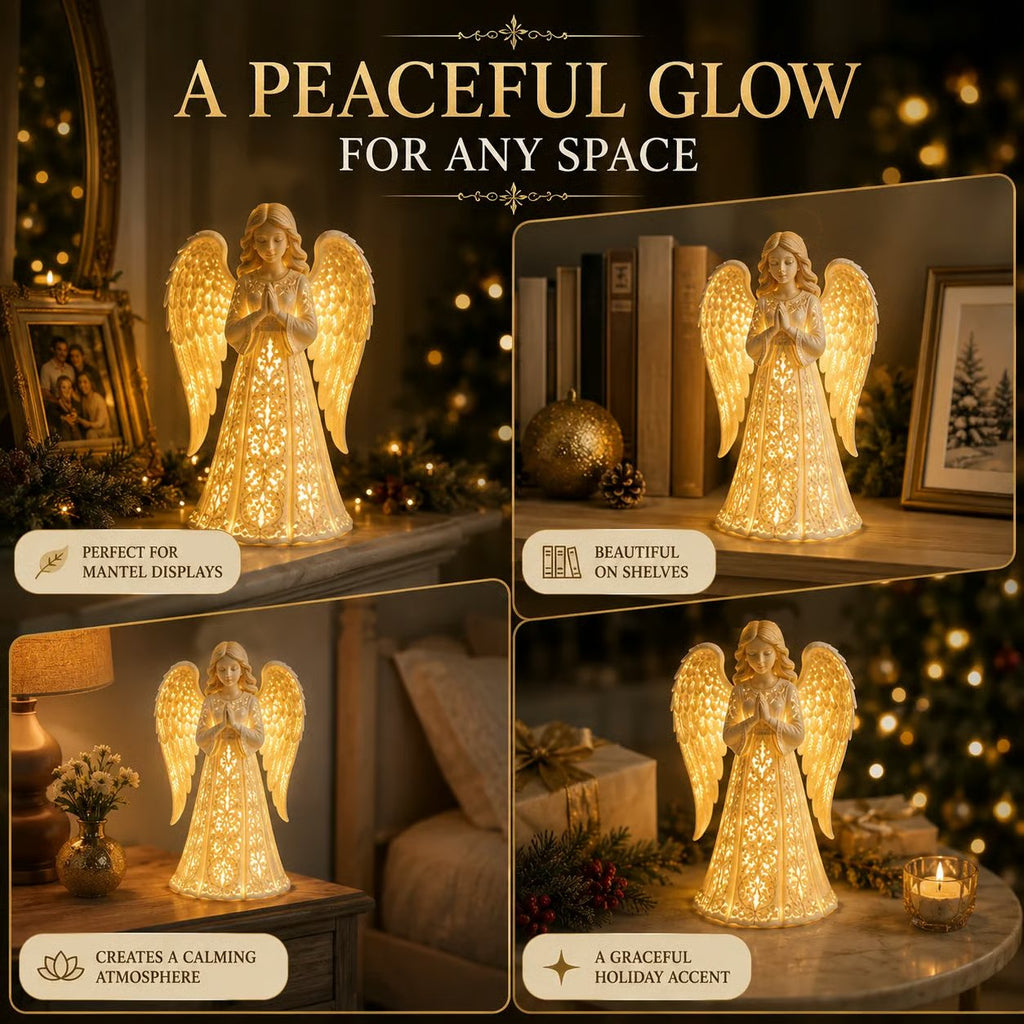✨ Engel-Weihnachtsschutzlicht – ein Symbol für Hoffnung, Liebe und Schutz