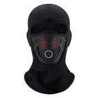 WinterRide 3D-Sturmhaube aus atmungsaktivem Fleece – windabweisende Winter-Gesichtsmaske