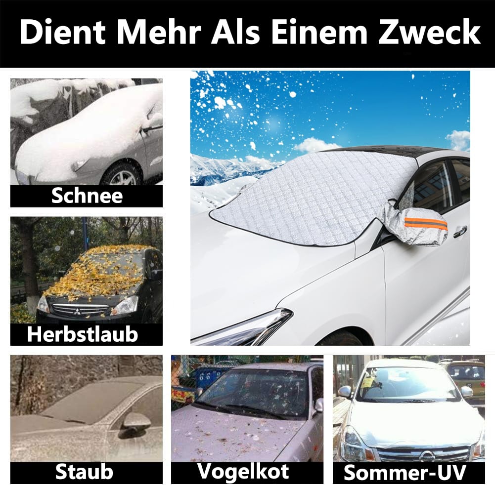 🔥Nur für kurze Zeit: 49 % Rabatt!🛡️ 2027 Verbesserte magnetische Schneedecke für die Auto-Windschutzscheibe