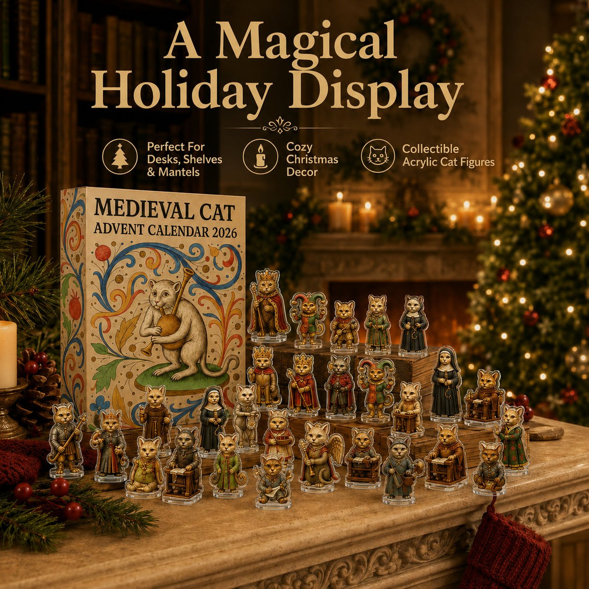 🐱 Medieval Cat Advent Calendar 2026