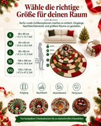 🎄3D-Weihnachtswichtel-Teppich mit optischer Täuschung | Lustige, festliche Must-have-Wohndeko⭐🏠🎁