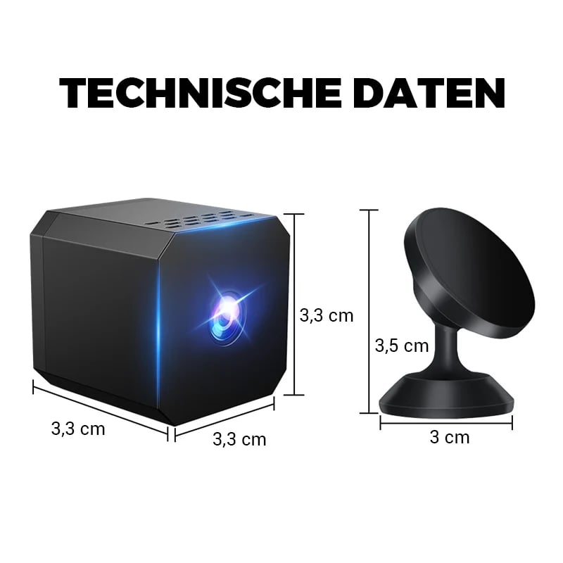 📹 50 % RABATT 🌙 Drahtlose Mini-Kamera, Nachtsichtfunktion für die Sicherheitsüberwachung 🔒