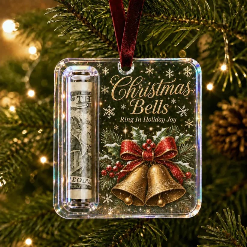 🔥 50 % RABATT – Weihnachts-Geldgeschenk-Anhänger 🎄 | Bargeld festlich verschenken