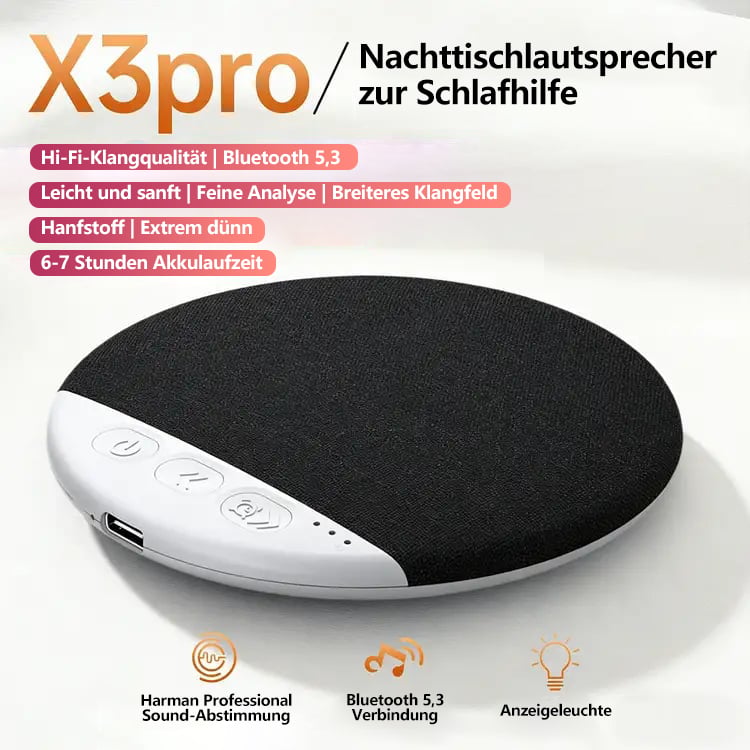 Bluetooth-Kisslautsprecher – Deine private Klangoase zum Schlafen 🎧🌙