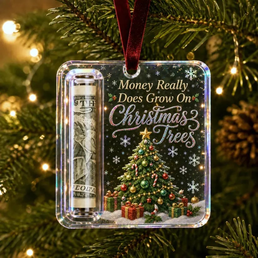 🔥 50 % RABATT – Weihnachts-Geldgeschenk-Anhänger 🎄 | Bargeld festlich verschenken