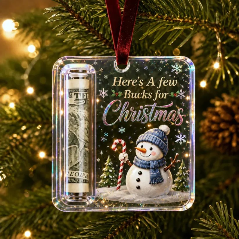 🔥 50 % RABATT – Weihnachts-Geldgeschenk-Anhänger 🎄 | Bargeld festlich verschenken