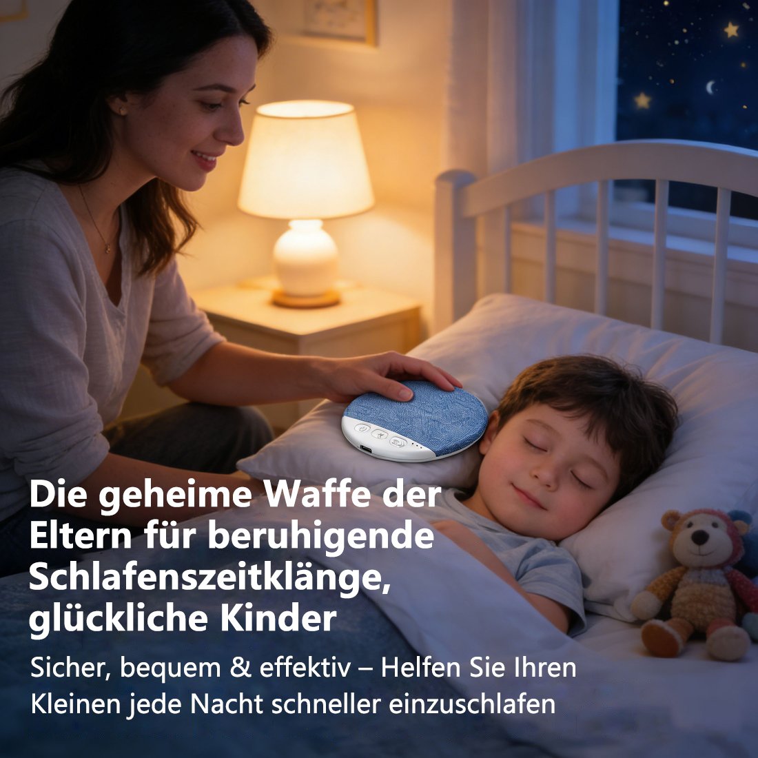 Bluetooth-Kisslautsprecher – Deine private Klangoase zum Schlafen 🎧🌙