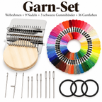 🧵 14-Haken Mini-Stopfwebrahmen | Kleidung reparieren & kreativ gestalten