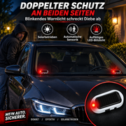 Solar-LED-Signalleuchte für Auto und Innenraum