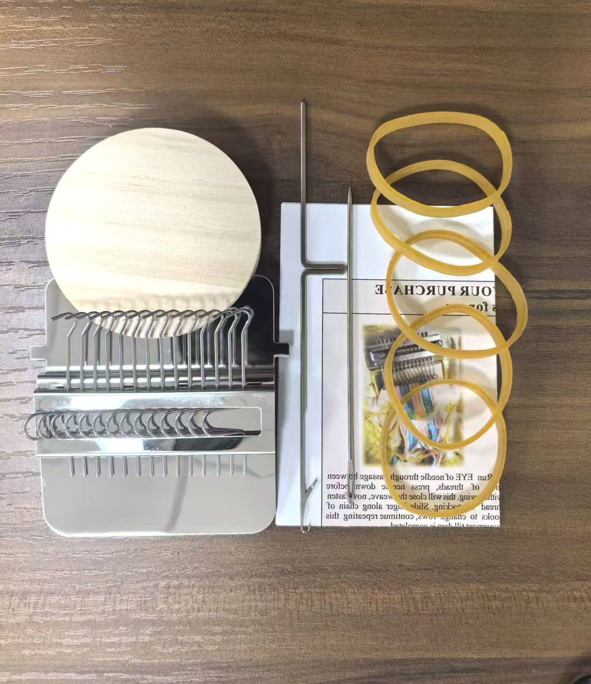 🧵 14-Haken Mini-Stopfwebrahmen | Kleidung reparieren & kreativ gestalten