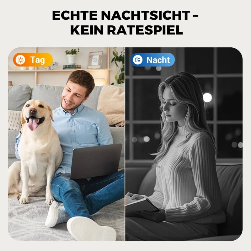 📹 50 % RABATT 🌙 Drahtlose Mini-Kamera, Nachtsichtfunktion für die Sicherheitsüberwachung 🔒