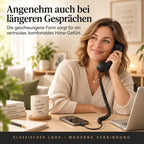 ☎️✨ Retro-Telefonhörer mit USB-C – Klassischer Look, moderner Komfort für Smartphone & Tablet 📱