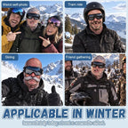 🤣 Lustige, realistische Gesichts-Sturmhaube | Urkomische Party-Maske für Ski- und Snowboard-Resorts, Gruppenausrüstung für die Winterpisten