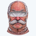 🤣 Lustige, realistische Gesichts-Sturmhaube | Urkomische Party-Maske für Ski- und Snowboard-Resorts, Gruppenausrüstung für die Winterpisten