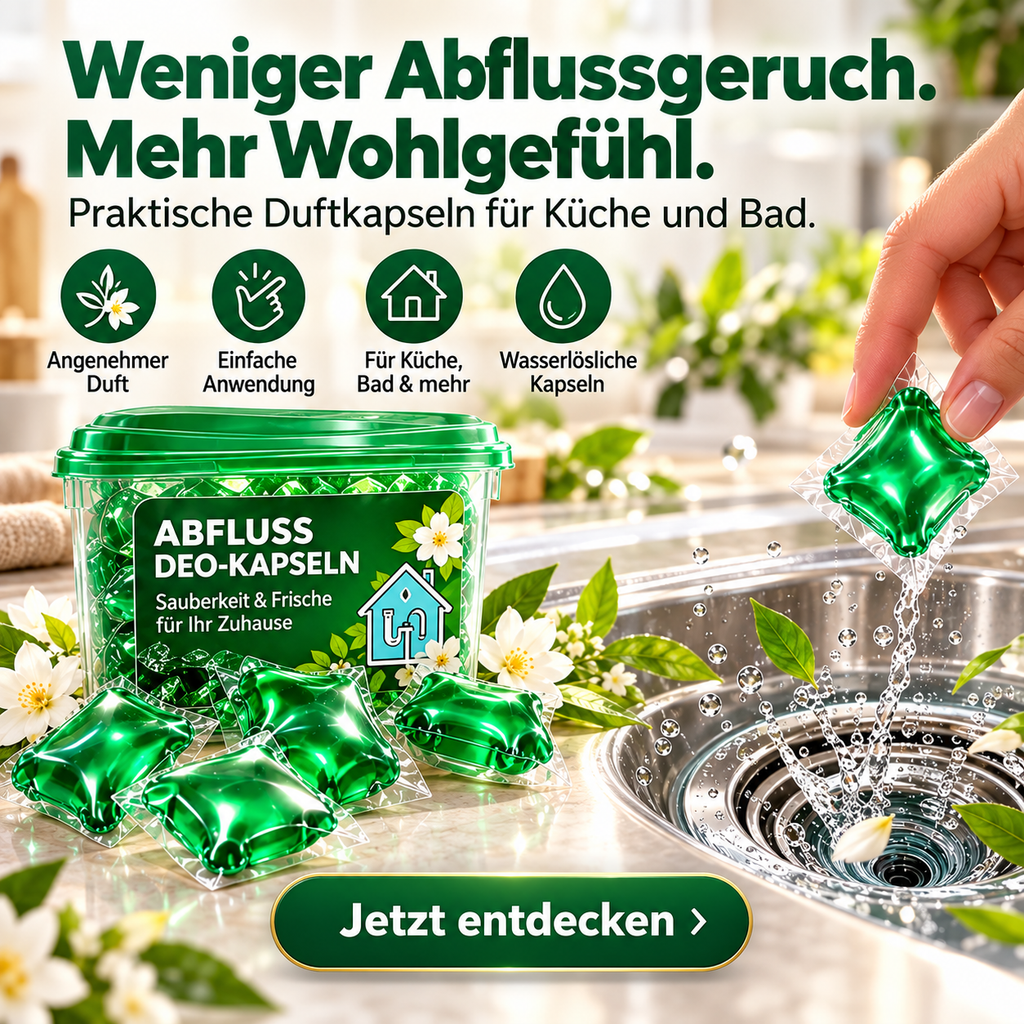 Frischer Abfluss. Frischeres Zuhause.
