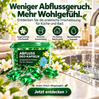 Weniger Abflussgeruch. Mehr Wohlgefühl.