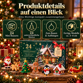 Produktübersicht des Mini-Adventskalenders