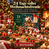 24 Tage Weihnachtsfreude mit Mini-Bausets
