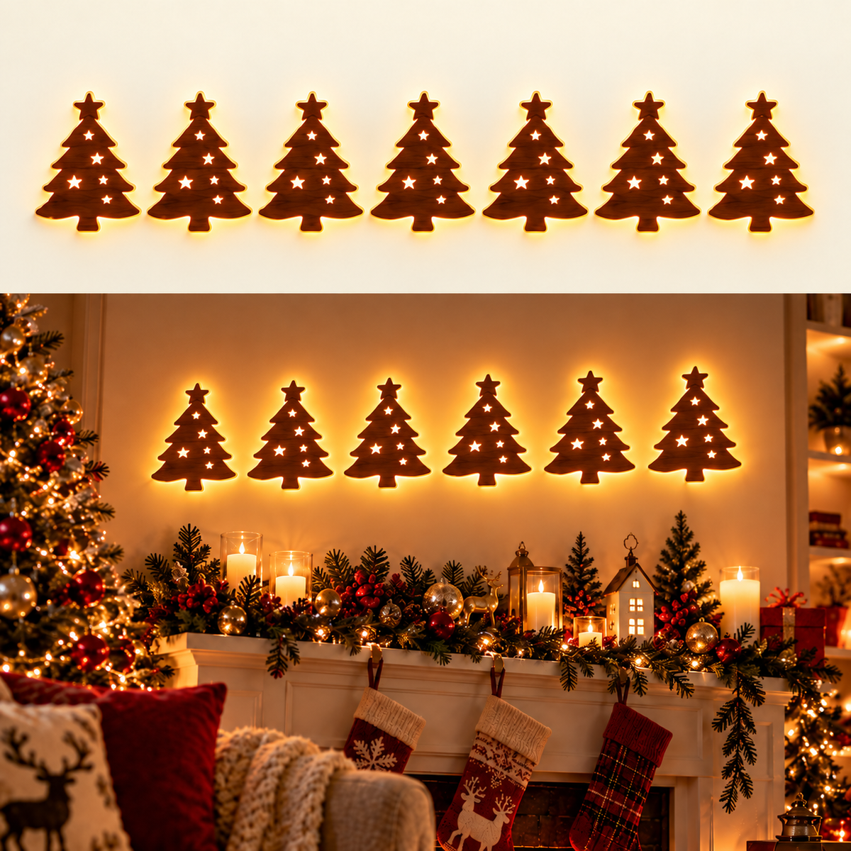 Weihnachtsbaum – 7 Stück