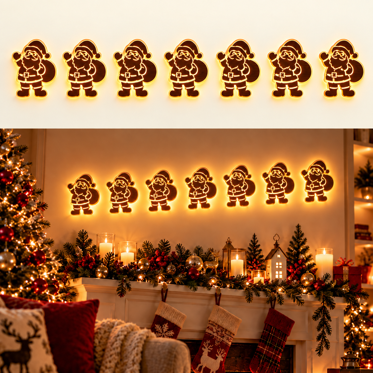 Weihnachtsmann – 7 Stück