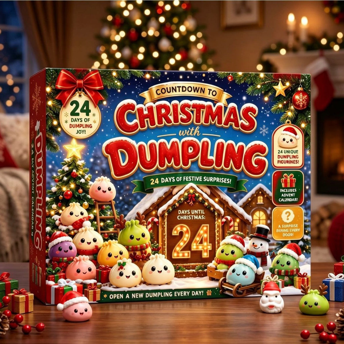 Dumpling Adventskalender – alternative Verpackungsansicht