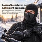 WinterRide 3D-Sturmhaube aus atmungsaktivem Fleece – windabweisende Winter-Gesichtsmaske