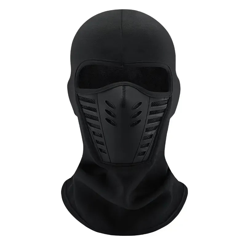 WinterRide 3D-Sturmhaube aus atmungsaktivem Fleece – windabweisende Winter-Gesichtsmaske