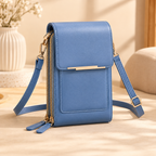 Touchscreen-Handytasche Blau