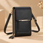 Touchscreen-Handytasche Schwarz