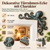 Türrahmen-Eckdeko aus Holz – Hero