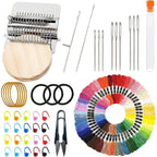 🧵 14-Haken Mini-Stopfwebrahmen | Kleidung reparieren & kreativ gestalten