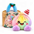 Mystery Dumpling Plüsch – Regenbogen