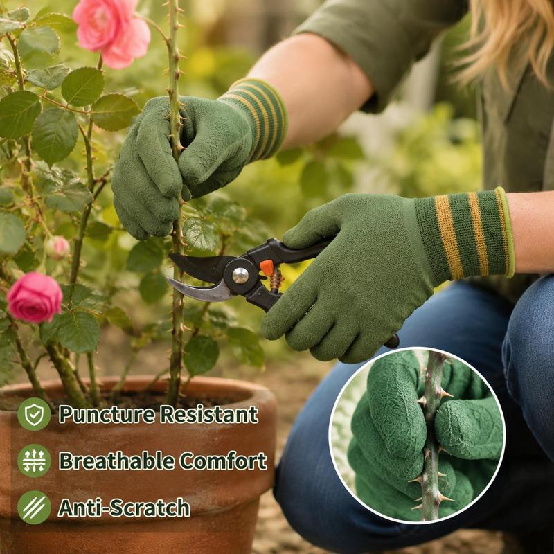 Robuste Gartenhandschuhe mit rutschfester Oberfläche