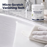 🛁✨ Kratzer in der weißen Acrylwanne? – Reparaturwachs für feine Schäden – füllt & poliert in 5 Minuten – ohne Streifen, ohne Neukauf!