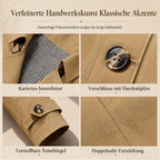 🧥 Herren Freizeit- & Arbeitsjacke aus reiner Baumwolle | Frühling & Herbst
