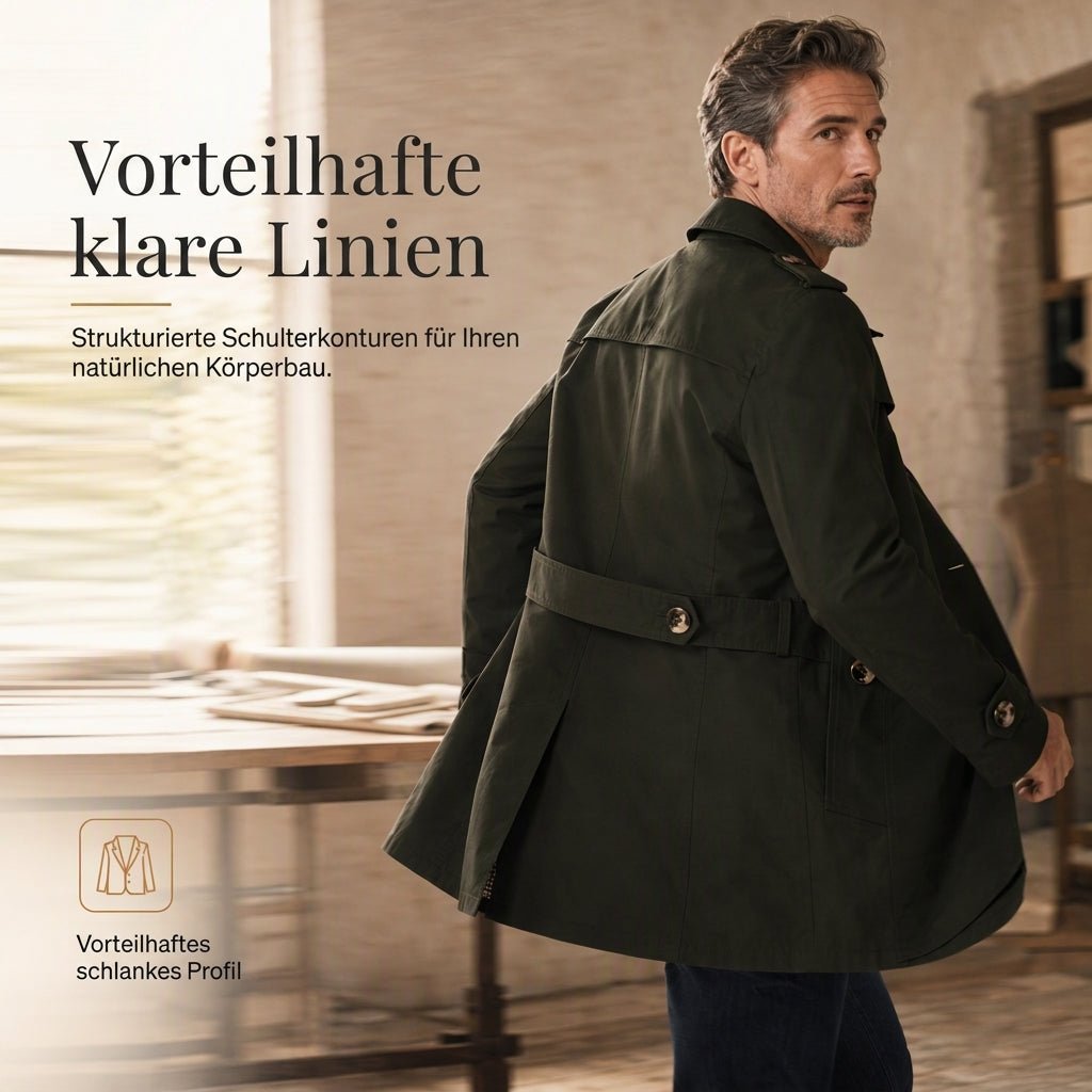 🧥 Herren Freizeit- & Arbeitsjacke aus reiner Baumwolle | Frühling & Herbst