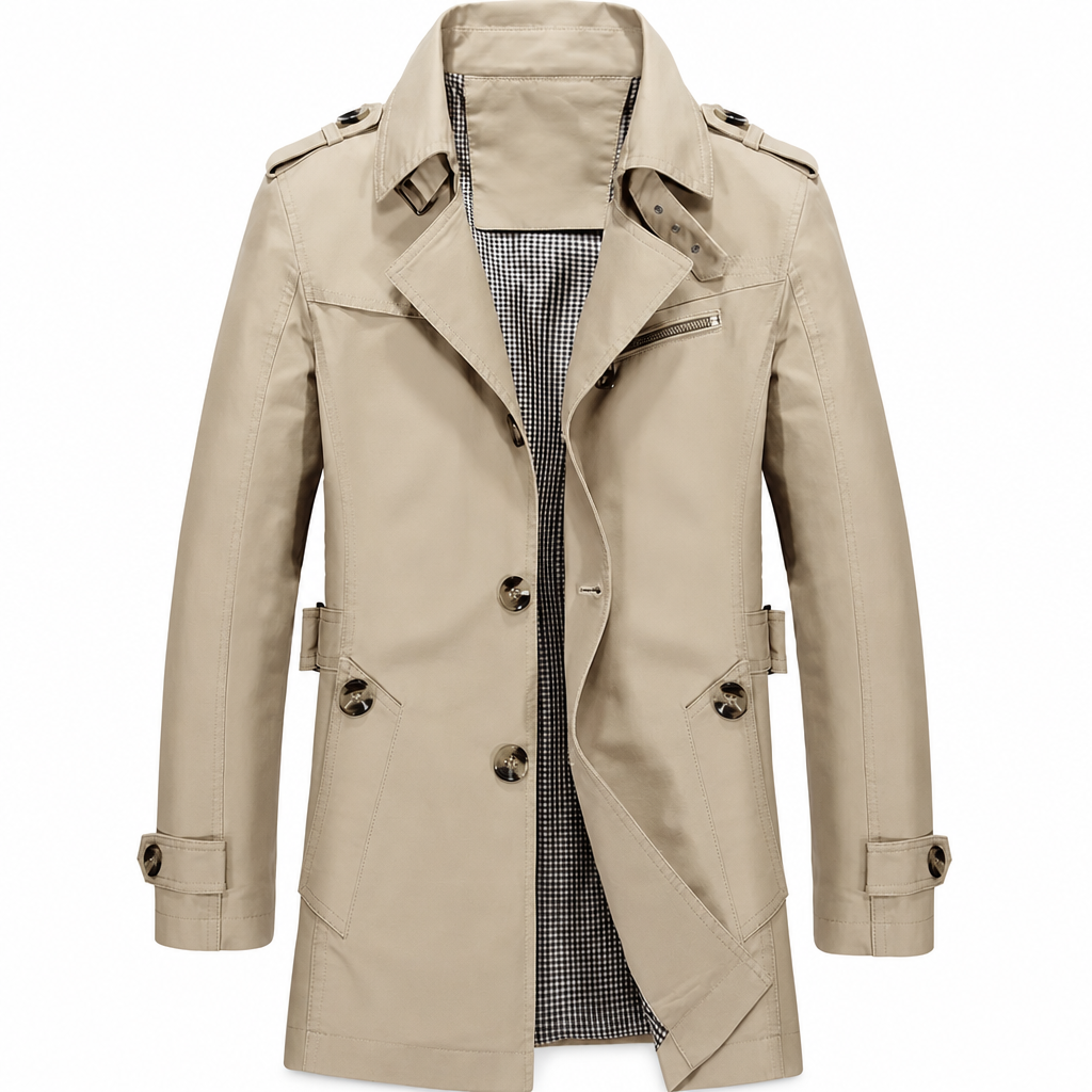 🧥 Herren Freizeit- & Arbeitsjacke aus reiner Baumwolle | Frühling & Herbst