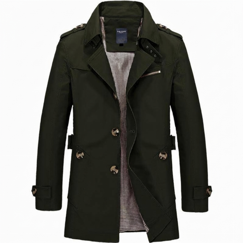 🧥 Herren Freizeit- & Arbeitsjacke aus reiner Baumwolle | Frühling & Herbst
