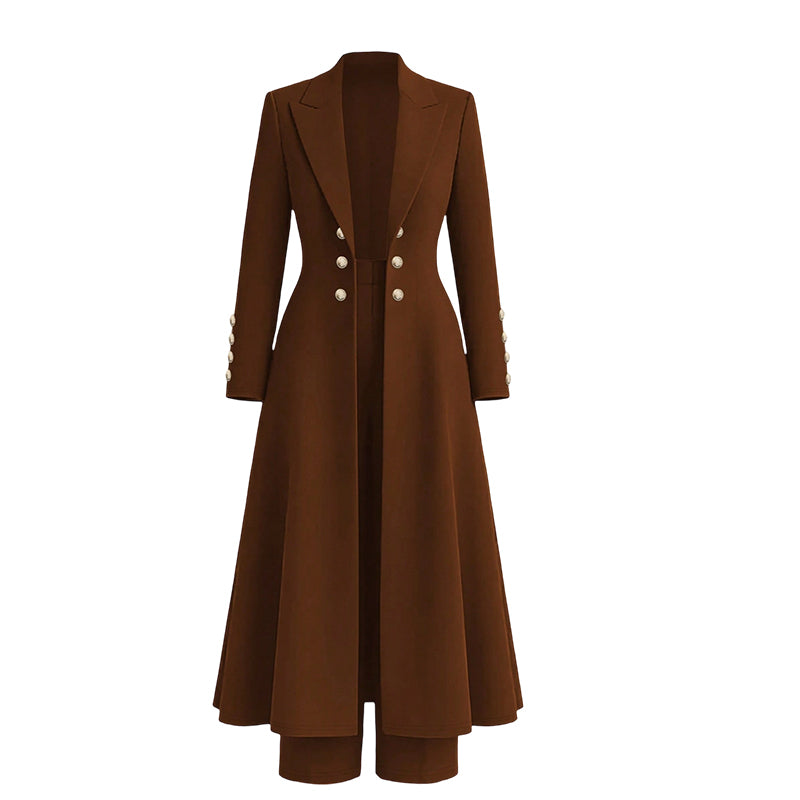 Longline-Jacke und Hose für Damen – weitere Ansicht