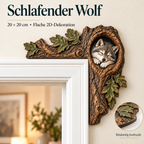 Schlafender Wolf